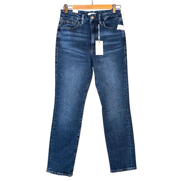 Good American Denim - NWT GOOD AMERICAN Good Classic Jeans Indigo Dark Blue Size 6/28 BRAND NEW